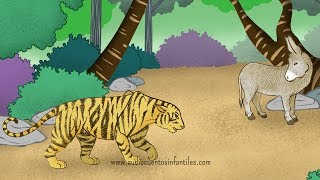 El tigre y el burro | Audiocuento infantil by audio cuentos infantiles 83,577 views 4 years ago 3 minutes, 15 seconds