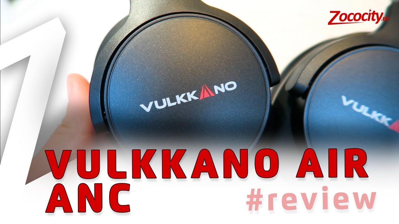 Review VULKKANO AIR ANC, buena cancelación de ruido por menos de 100€ -  YouTube