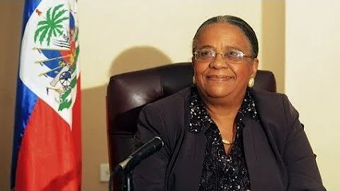 Mirlande Manigat, prsidente du Haut Conseil de Transition