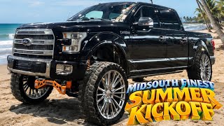 Mid South Summer Kick-Off Squatted Truck Show...The Tornado Storms Are Undefeated This Show Season