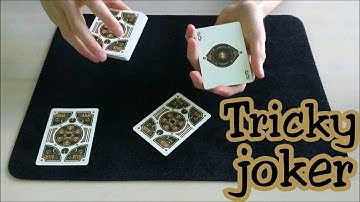 Tricky joker (cool card trick)