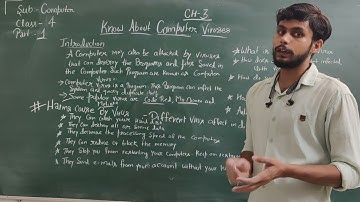 Computer Class 4 Ch 3 Part 1