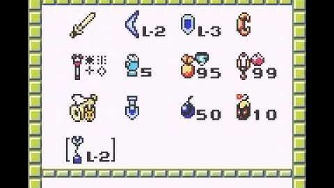 Oracle of Seasons: Unused Long Hook Item
