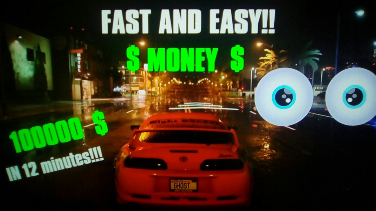 fastest way to make money need for speed