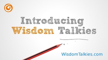 Introducing WisdomTalkies