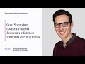 Christopher Nemeth - Coin Sampling: Gradient-Based Bayesian Inference without Learning Rates