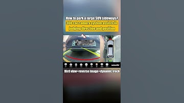 Install 360 Car Camera System Makes SUV Parking Easily