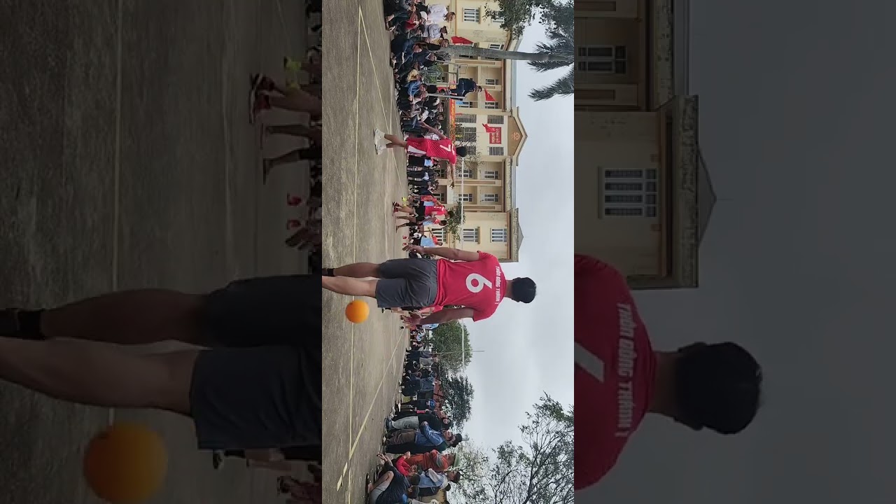 Trận chung kết giải bóng chuyền hơi xã Nga Thắng năm 2026