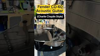 Fender Acoustic Guitar Setup… But It’s a Silent Movie 🎩 #fenderguitars #guitarsetup #fender #guitar