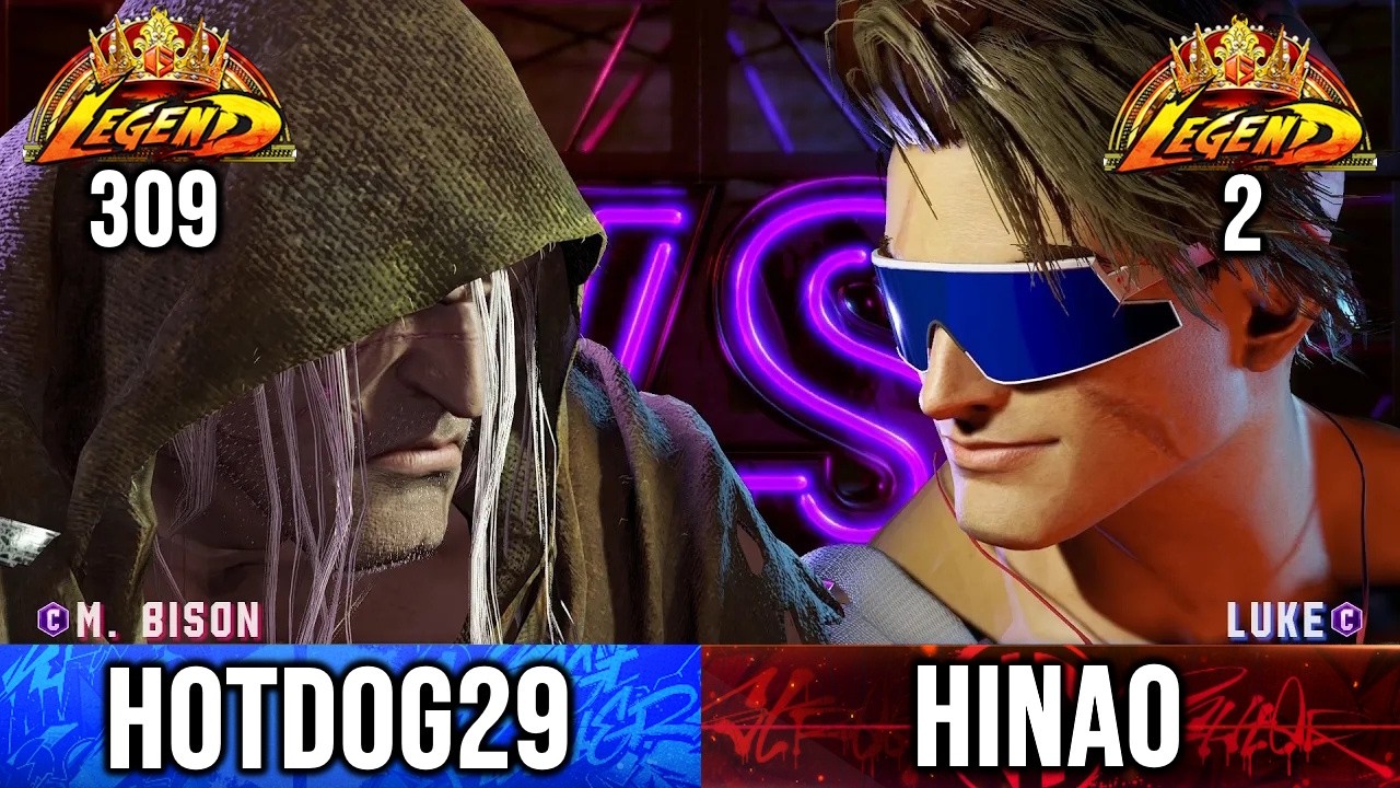 [Street Fighter 6] M. Bison vs Luke | Pro Ranked Match Replay