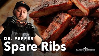 Dr  Pepper Spare Ribs - Savory Sweet & Fun To Eat