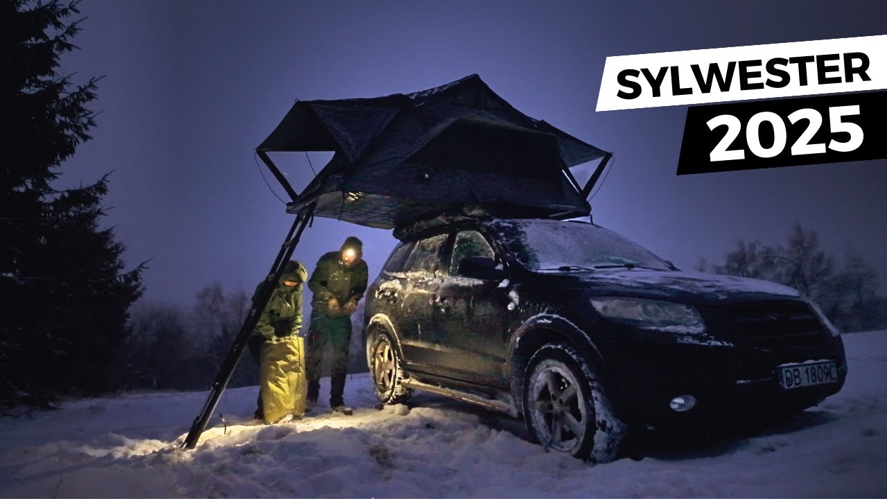 #76 Sylwester na Przełęczy Walimskiej | Pomogliśmy Dziewczynom z Zakopanym Kamperem .