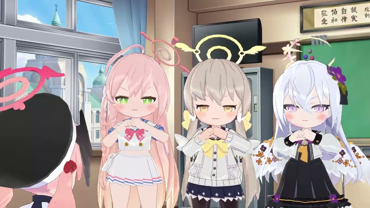 「하나코 어슬렁 어슬렁 코하루 호시탐탐」 (보충수업부편)