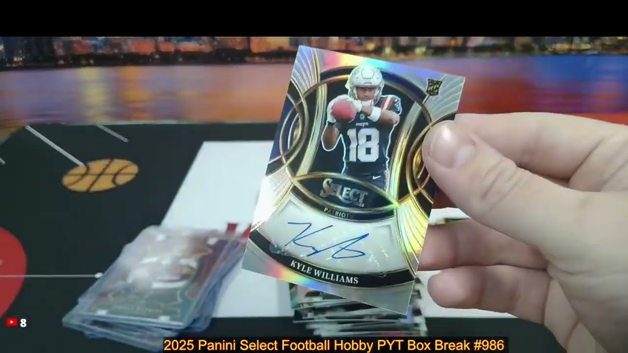 4-4-26 2025 Panini Select Football Hobby PYT Box Break #986 - Pick Your Team!