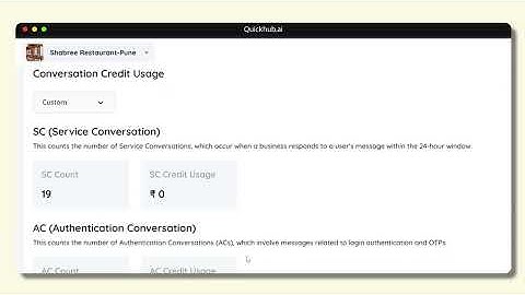 How to Check your Billing & Usage Details in Quick Chat