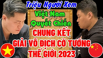Chung kết mong chờ nhất 2023, Lại Lý Huynh đại chiến Mạnh Thần | Vô Địch Cờ Tướng Thế Giới 2023