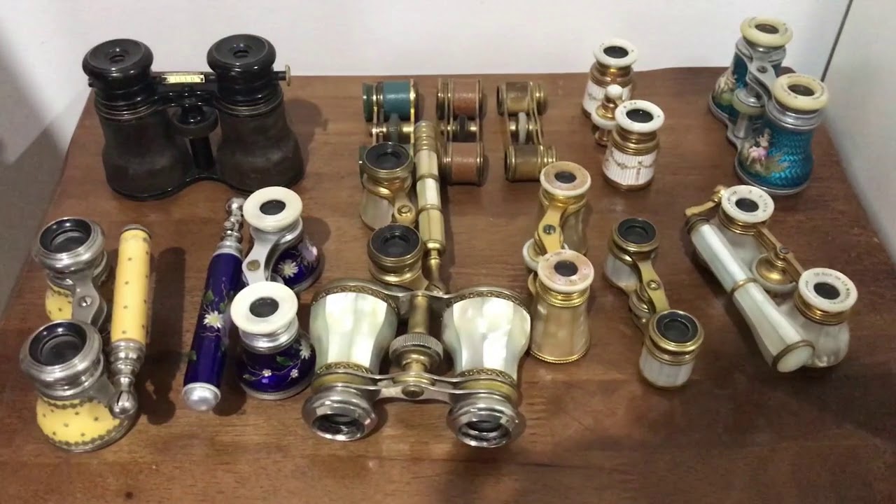 My Collection of Antique Opera Glasses YouTube