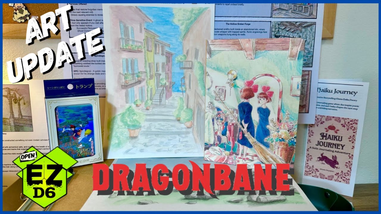 EZD6 & Dragonbane RPG Supplements - Artwork Update