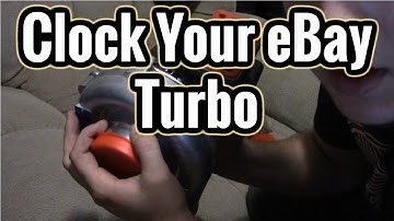 How To Clock your eBay Turbo   | turbo Integra build