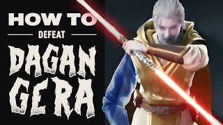 HOW TO DEFEAT DAGAN GERA 🦾 - Final Battle - Full Boss Guide - Star Wars JEDI SURVIVOR