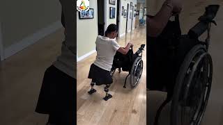prosthetic leg wuth new hope ||hope walkers