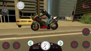 Game Motorcycle Driving School เกมส์  ขับบิ๊กไบค์ ตามกฎจราจร ในเขตชุมชน เกมส์มือถือ screenshot 2