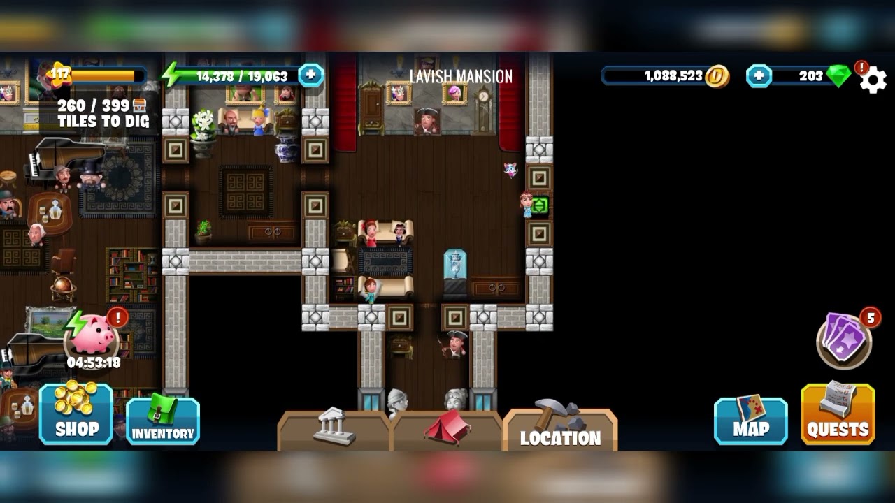 Diggy's Adventure Lavish Mansion | 