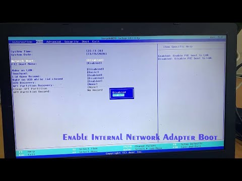 How To Enable WiFi Network Adapter from BIOS Settings | Fix Missing Network Adapters in Windows 10 hqdefault