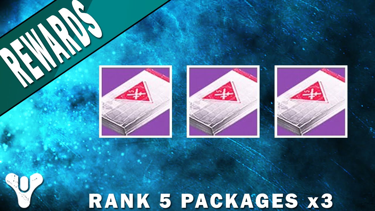 Destiny | Iron Banner Rank 5 Packages x3