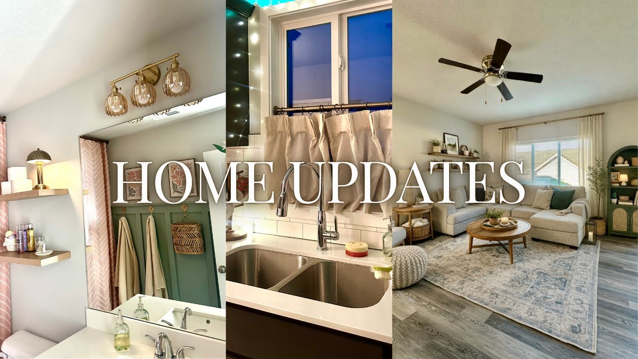 HOME UPDATES + FRESH NEW DECOR + BUILDER GRADE HOME IMPROVEMENTS! | 2026 HOME DECOR