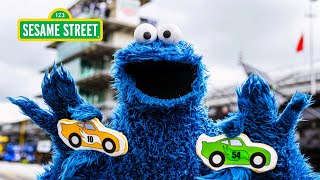 Cookie Monster Is The Grand Marshall At Nascar Brickyard 400
