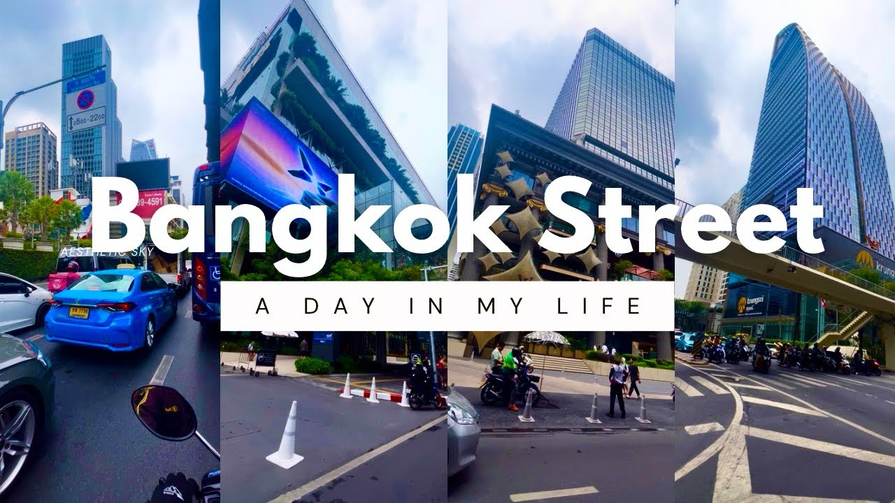 Bangkok Daylight Bike Ride POV | Real Street Life Through Thailand’s Capital 🇹🇭