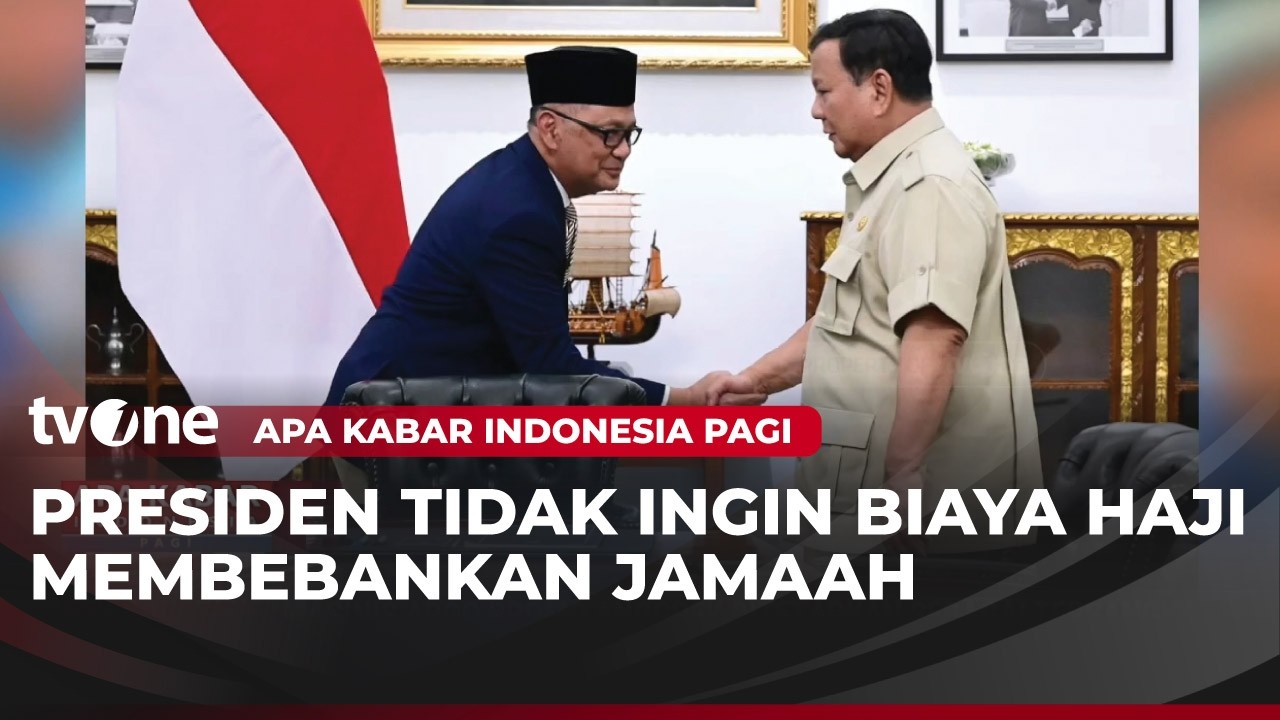 Presiden Prabowo Ingin Biaya Haji Tetap Terjangkau | AKIP tvOne