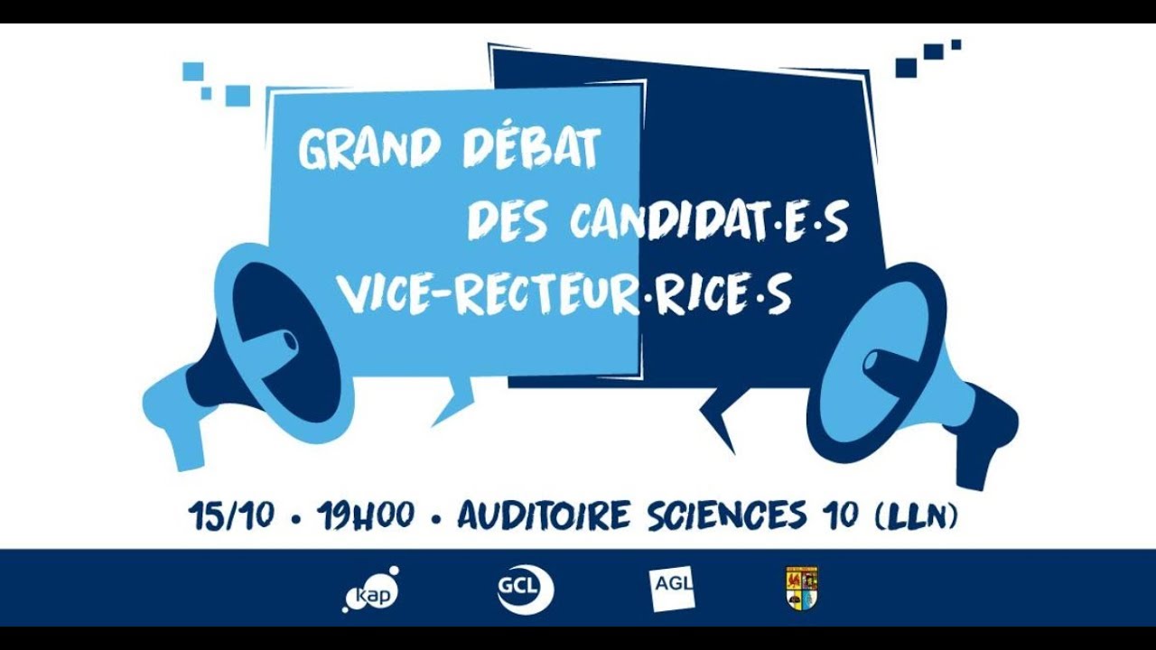 Débat Election Vice Recteur UCL
