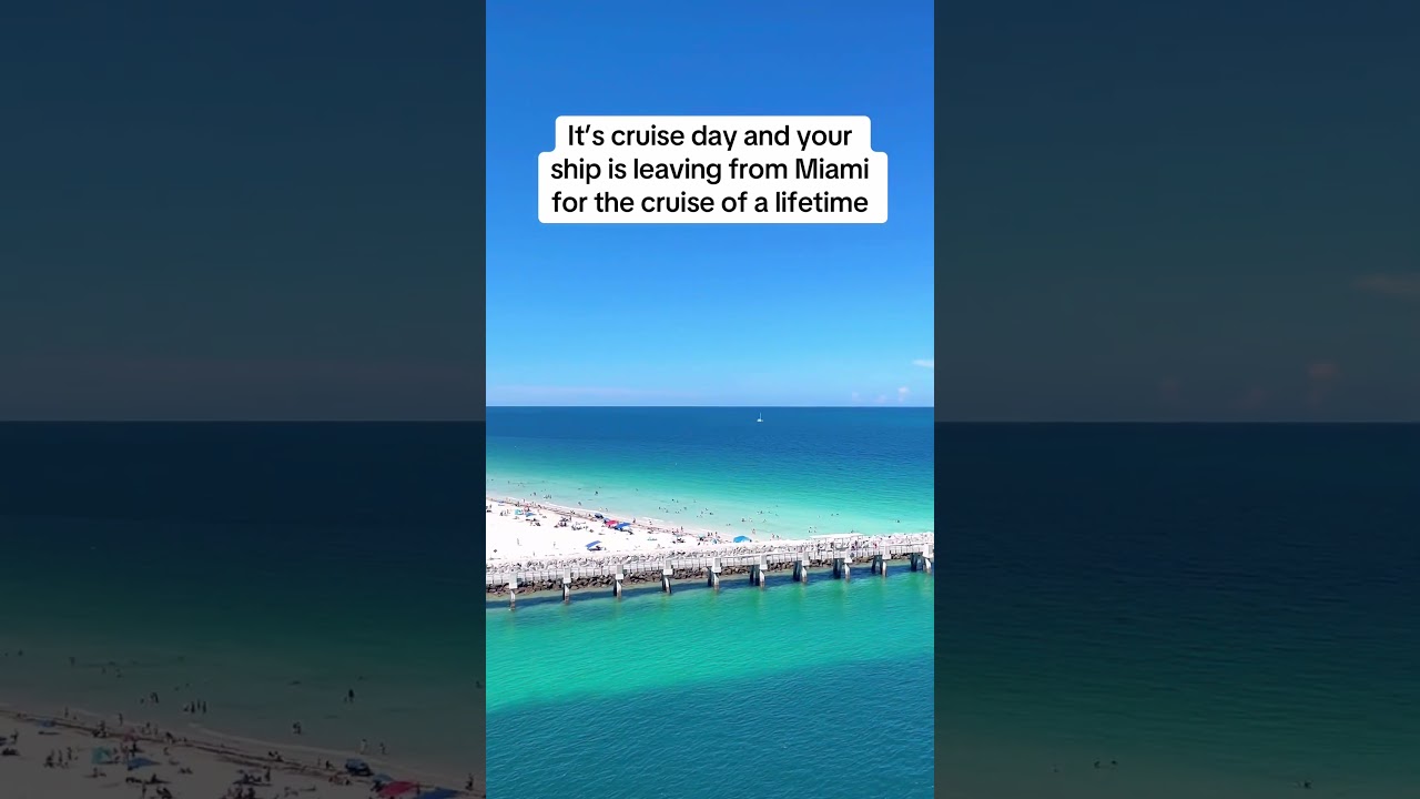 There’s nothing better than a good cruise Sailaway from Miami!