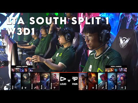 LLL vs PNG | LTA South 2025 Week 3 Day 1 | LOUD vs paiN Gaming