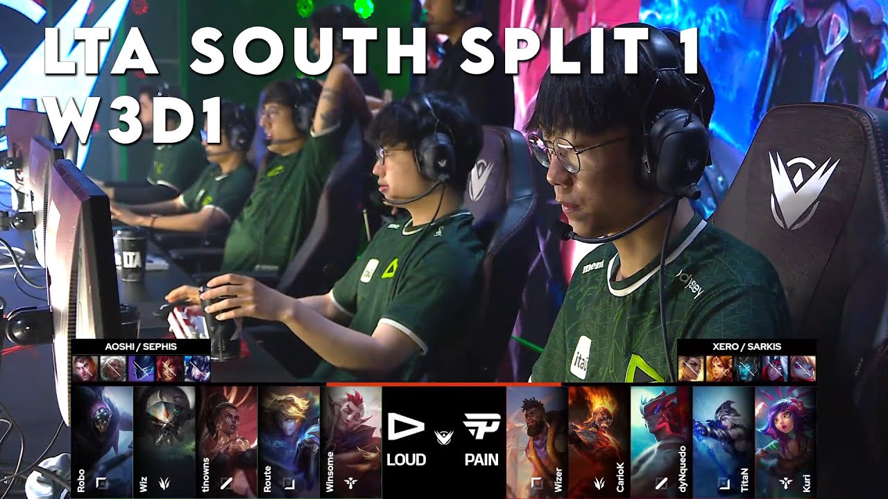 LLL vs PNG | LTA South 2025 Week 3 Day 1 | LOUD vs paiN Gaming