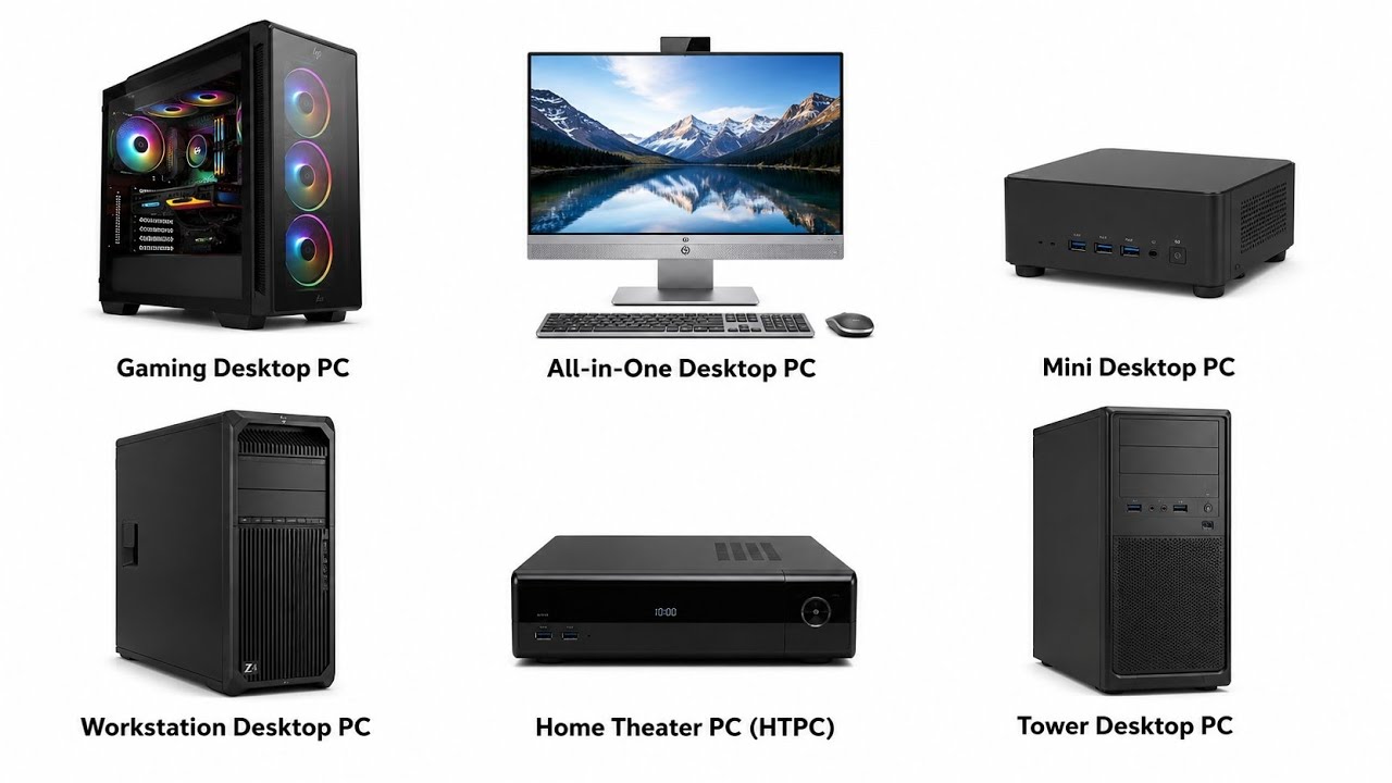 Destktop Explained Every Type of Desktop PC Explained - YouTube