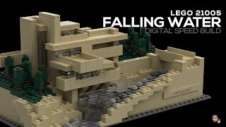 Lego Architecture - Falling Water (21005) Digital Speed Build