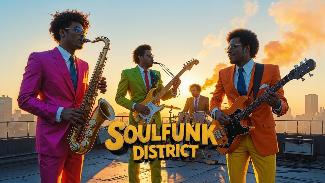 Sunrise Groove – Funk Music Feel Good Vibes – SoulFunk District Official Video