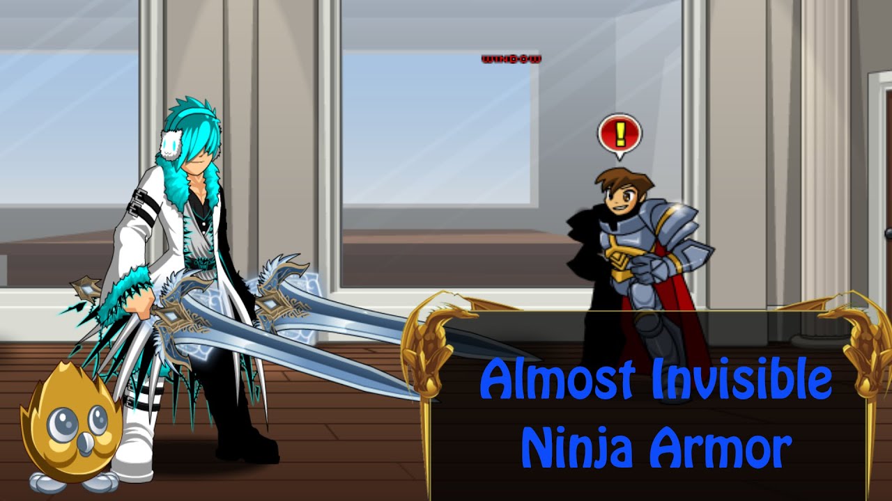 =AQW= How to get Cool Non Mem Armor (Almost Invisible Ninja)