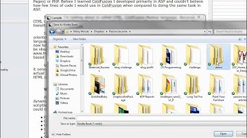 Exporting From Scrivener into the Kindle Book Format