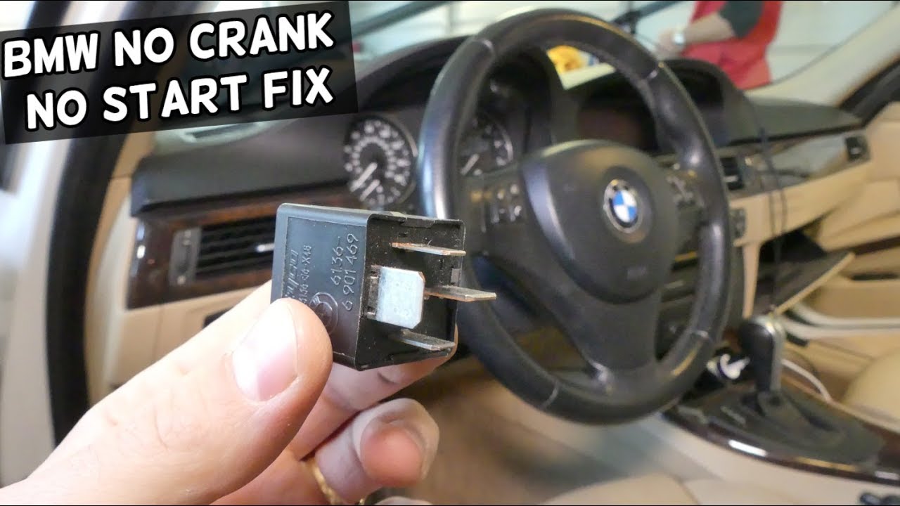 2009 Bmw 328i No Crank No Start