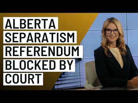 Why was an Alberta separatism petition stopped by a court?