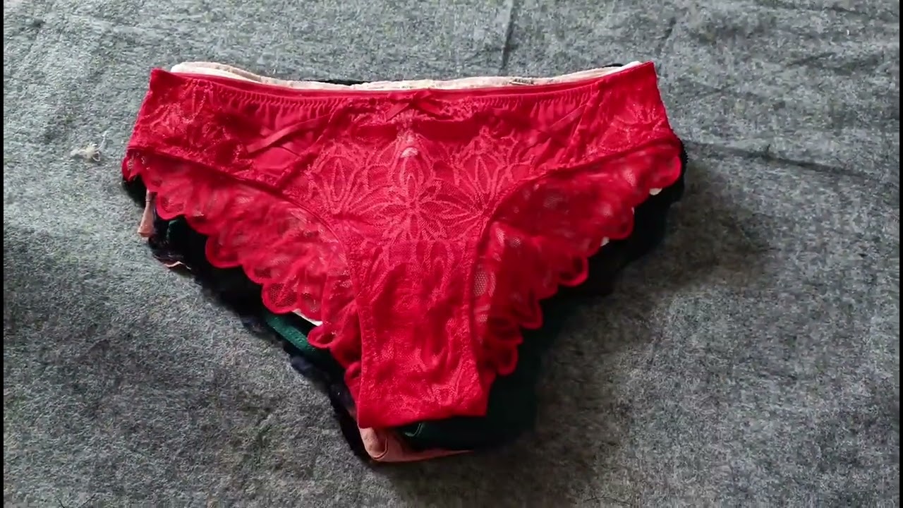 Breathable Mesh Panties Panties and Low Waist Seamless Women's Panties Slit