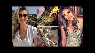 ✍Liz Hurley Instagram: Actress brags about everything in the skintight catsuit for the 53rd birthday