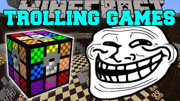 Minecraft: HORRIBLE TROLLING GAMES - Lucky Block Mod - Modded Mini-Game