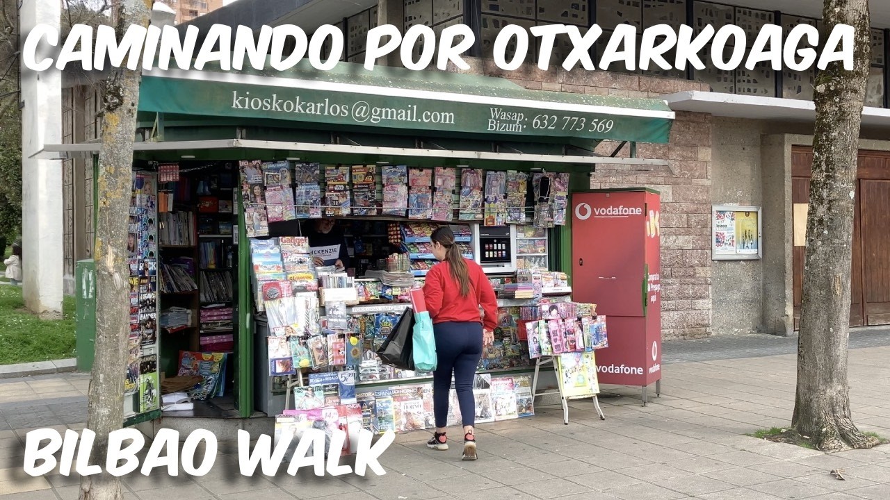 Caminando desde Otxarkoaga hasta la Ikastola Begoñazpi. Bilbao Walk. 24 Febrero 2025.