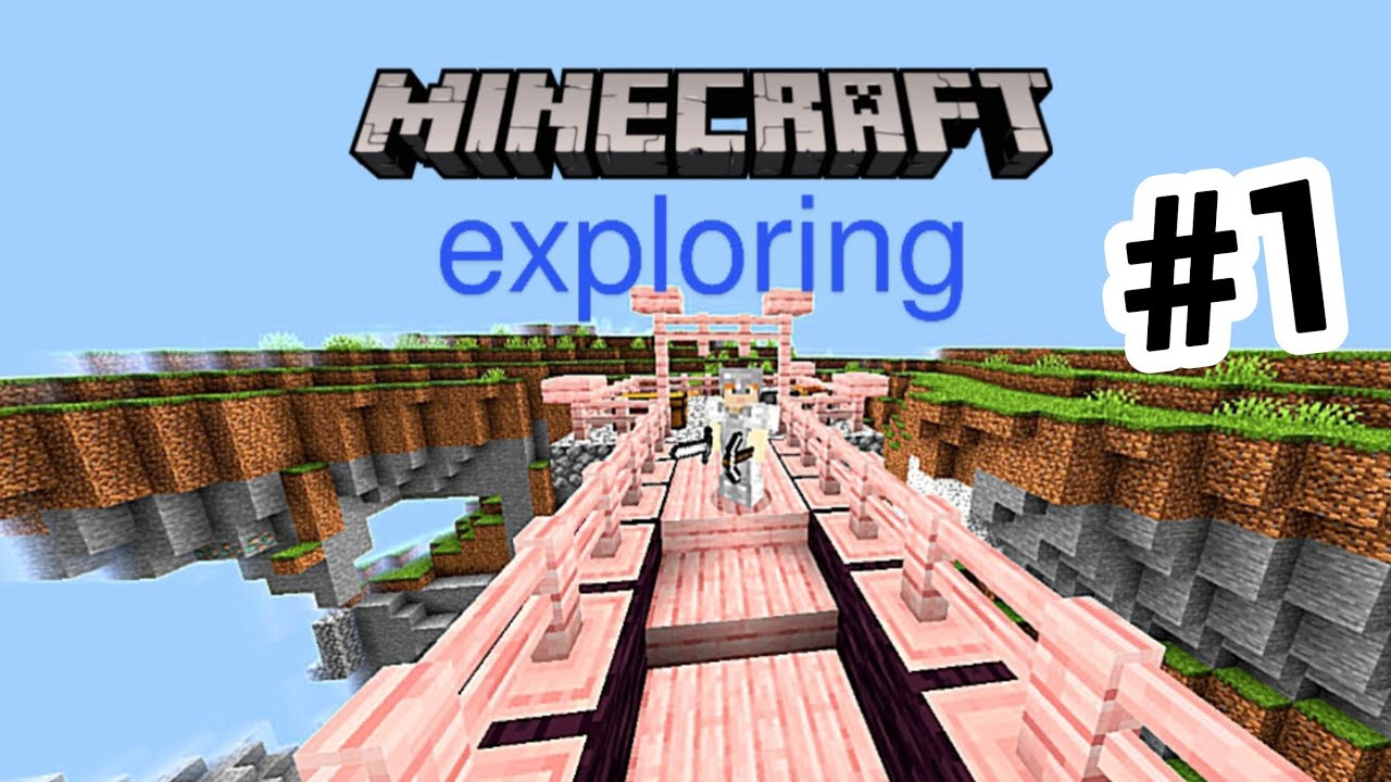 exploring my Minecraft world - YouTube