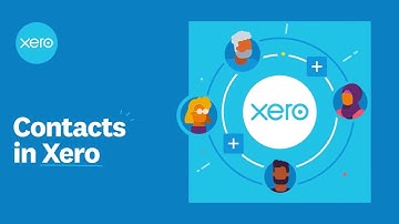Contacts in Xero